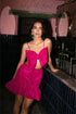 Top Bowtie Fucsia